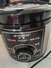 半球电压力锅家用3L4L5L6L304不锈钢胆机械高压锅饭煲旋钮多功能压力锅电饭压力锅电压力锅机械电压力 银色 5L 304钢单胆+送蒸架 实拍图