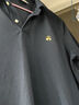 布克兄弟（BrooksBrothers）男夏季金羊刺绣珠地网眼修身短袖Polo衫 4004-藏青色 M 实拍图