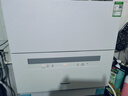 松下（Panasonic）【国家补贴】洗碗机台式 80℃高温除菌 热风烘干 软水系统 刷碗机台面家用K8RAH1D 【新台式二代】升级AI智能洗H5D 实拍图