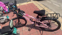 凤凰山地自行车内走线品牌变速青少年男女竞赛车自行车成人 坦途510 铝架辐条轮-彩云粉 24寸【适合145-170cm】 24速 实拍图
