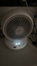 夏普 （SHARP）电风扇空气循环扇家用台扇低噪电风扇摇头涡轮对流大风力办公室宿舍桌面风扇节能小风扇 【遥控款】抗菌扇叶+净化除菌+香薰驱蚊 实拍图