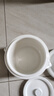 贝瑟斯陶瓷碗炖盅 象耳把手炖汤盅餐具罐带盖隔水炖罐1500ml 实拍图