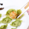 三全儿童水饺组合 虾仁玉米+三文鱼嫩青菜300g*2盒84只 速冻儿童早餐 实拍图