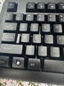 双飞燕（A4TECH)KB-8U 键盘有线 薄膜办公打字用键盘笔记本外接台式电脑通用键盘104键 USB接口 黑色 实拍图