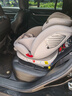 贝比途（BOBEITOO）贝悦儿童安全座椅汽车用0-12岁宝宝婴儿360度旋转i-Size认证 旗舰版-月光灰+可折叠支撑腿 实拍图