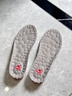 足力健女士专用增高鞋垫不累脚隐形全垫内增高2.5cm 灰色1双 39-40码 实拍图