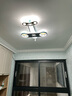 雷士（NVC）LED护眼卧室吸顶灯高级感飞机火箭男孩儿童房间灯具 【飞跃】40瓦三段调光RA95 实拍图