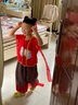 哪吒衣服套装演出服 六一儿童节表演演出服 哪吒衣服套装（十件套） 160 （全套道具） 实拍图