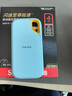 闪迪（SanDisk）4TB Nvme移动固态硬盘（PSSD）E61海天蓝SSD 读速1050MB/s 手机直连笔记本外接硬盘 实拍图