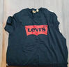 Levi's李维斯情侣美式宽松印花时尚简约舒适潮流纯棉圆领短袖T恤 黑色 002A0-0001 M 实拍图