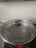 惠当家（Hui Dang Jia）电饼铛家用无涂层电煎锅多功能电热锅水煎包锅烙饼锅早餐机电煮锅304不锈钢锅HDJ-J09-32国家补贴 实拍图