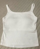 蕉内棉棉311H女士吊带上衣背心修身内搭打底衫女生春夏款 【细肩带】暖白 M 实拍图