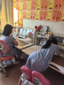 光明园迪（GMYD） 儿童学习桌椅套装可升降学生书桌可调节多功能写字桌椅诚者F120 诚者F120珊瑚粉+A6P卡其+粉椅套 实拍图