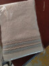 【洁丽雅同厂】全棉毛巾家用洗澡用品男士吸水不掉毛面巾 棕色 1条 实拍图