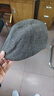 迪卡侬帽子户外经典复古保暖男士平顶帽贝雷帽鸭舌帽浅褐色均码-2087209 实拍图