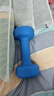 PROIRON普力艾 浸塑哑铃男女士家用哑铃健身哑铃套装亚铃 湖蓝色 4kg*2 实拍图