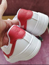 特步板鞋男女秋冬休闲鞋百搭低帮运动鞋潮流滑板鞋舒适小白鞋 白红-女子 【新旧版随机发货】 38 实拍图