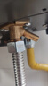 伟星 波纹管 304不锈钢 燃气热水器冷热水进出水管4分 金属高压管 【2根】4分波纹管 60cm 实拍图