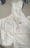 adidas「冰淇淋防晒衣」凉感UPF 50+轻薄防晒服女阿迪达斯轻运动   白色/香草冰(推荐选大一码)   XL 实拍图