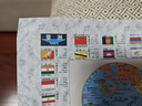 全新修订 升级版袋装 世界地图 尺寸0.87米*0.58米 学生教室家用商务办公室地图   实拍图