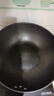 炊大皇 炒锅铁锅 健康无涂层蜂窝纹32cm 家用炒菜锅玄铁XT32CGH 实拍图