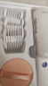 babycare婴儿理发器整机防水低音自动吸发儿童剃头发礼盒宝宝专用 辛德白 实拍图