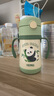 膳魔师（THERMOS）儿童保温杯礼盒带杯套把手吸管杯学饮杯316L不锈钢幼儿学生杯TCKC 实拍图