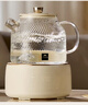 World Kitchen康宁养生壶全玻璃恒温壶煮茶壶煮茶器1L办公室家用花茶壶烧水壶电热水壶（升级茶漏款+全玻璃盖） 实拍图
