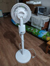 金正（NINTAUS）空气循环扇电风扇落地扇家用直流变频大广角大风量轻音卧室柔风节能台地两用可拆洗 皓月白电子按键遥控直流电机 实拍图