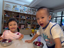 马博士儿童罩衣无袖款婴儿吃饭围兜口水巾宝宝画画衣小孩防水衣男孩2个 实拍图