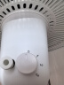 美的（Midea）【品质推荐】七叶轻音柔风电风扇/家用省电落地扇/台式电扇/广角摇头节能宿舍小型风扇 SAE35CA 实拍图