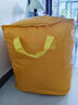 乐三好 搬家打包袋搬家袋行李袋收纳袋衣服袋储物袋防水袋搬家打包神器黄色180L 实拍图