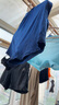 Schiesser舒雅男士内裤平角裤精梳棉Becover系列透气中腰2件装E5/20084T E5/20084T纯蓝+深蓝 2条 2XL 实拍图