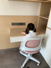 火虫设计儿童学习椅可调节升降椅带脚踏中小学生坐姿矫正座椅写字极光椅 极光椅【粉色】 实拍图