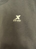 特步（XTEP） 卫衣男装套头t恤衫秋季休闲运动服饰男士保暖打底宽松大码跑步服 力荐-标准黑 -logo基础圆领不加绒 L /175 -现货速发 实拍图