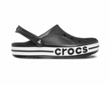 crocs卡骆驰洞洞鞋贝雅卡骆班轻便耐磨一脚蹬休闲鞋|205089 黑色/白色-066 45 (290mm) 实拍图