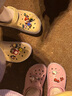 卡骆驰crocs洞洞鞋贝雅卡骆班轻便耐磨一脚蹬休闲鞋|205089 冬日白/彩色-1LI 44 (280mm) 实拍图