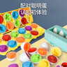 马丁兄弟形状配对玩具婴儿鸡蛋玩具1-3岁宝宝蒙氏早教玩具聪明蛋配对板 实拍图