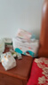 好奇（Huggies）铂金装纸尿裤NB84片(5kg以下)新生儿小号婴儿尿不湿小桃裤超薄 实拍图