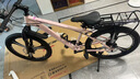 凤凰（Phoenix） 上海凤凰山地自行车成人男士女式学生变速宽胎越野赛车公路单车 钢架三刀轮粉【95%免安装】 24寸24速【全轴承+礼包】 实拍图