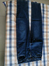 真维斯（Jeanswest）牛仔裤男修身直筒秋冬季新款潮流柔软棉弹舒适休闲男士长裤子男 E99深蓝 32 码(2尺5) 实拍图