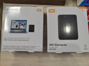 西部数据（WD）1TB 移动硬盘 USB3.0 元素系列 2.5英寸 机械硬盘 笔记本电脑外接 外置扩容备份 大容量家庭存储 实拍图