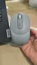 联想（Lenovo）小新M2双模无线蓝牙鼠标 可充电长续航 轻音便携 类肤手感 舒适办公鼠标 电脑笔记本平板鼠标 灰 实拍图