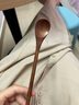 onlycook楠木勺子 日式长柄搅拌勺甜品勺咖啡小勺子 宝宝喂饭勺小调羹 实拍图