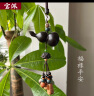 宝佩 高档黑檀木福禄葫芦出入平安汽车挂饰男女平安吉祥礼品生日礼物 实拍图