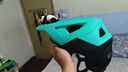 GREENROAD绿道越野头盔山地自行车轻蜂速降林道可拆卸全盔骑行机车儿童成人男女 新品-墨青石+双肩布袋送风 M码（54-58CM）帽檐下巴可拆卸 实拍图