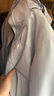 骆驼（CAMEL）户外冲锋衣三合一可拆防水登山服3513月光蓝,女S 实拍图
