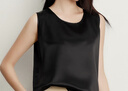 丝界2025新品真丝吊带背心女夏季凉感外穿圆领桑蚕丝打底内搭绸缎上衣 实拍图