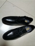 戈耐正装皮鞋男士商务休闲真皮内增高英伦西装鞋青年春秋冬季鞋子男鞋 黑色【系带】真牛皮 四季款 42 码(260MM) 实拍图