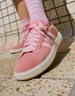 adidas「面包鞋」GRAND COURT BASE 00s休闲低帮板鞋男女阿迪达斯   粉色/清澈粉/汉玉白   42.5 实拍图